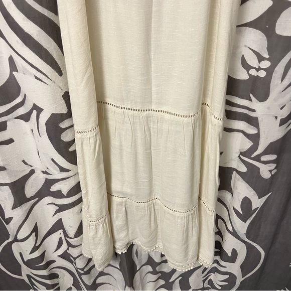 NWT Mumu Ambrose Midi White Dress - Picture 8 of 11